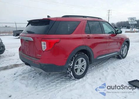 2021 Ford Explorer Xlt z USA, uszkodzony, nr VIN 1FMSK8DH6MGC03923